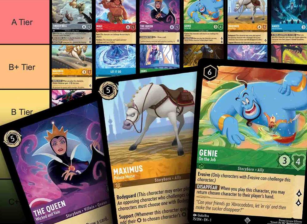 ロルカナ ディアブロ The Lorcana First Chapter Booster Draft and Sealed Deck Tier List